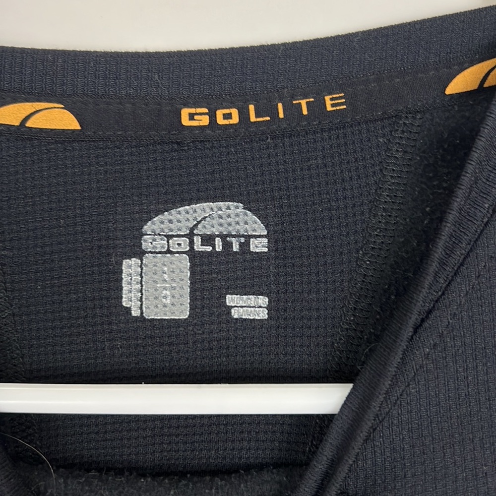 GoLite women’s mid-weight long sleeve base layer with mesh panels black L - Picture 3 of 11